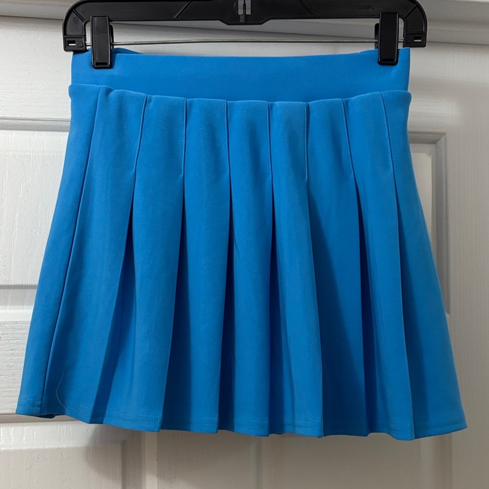 New Mix Vibrant Blue Skater Skirt